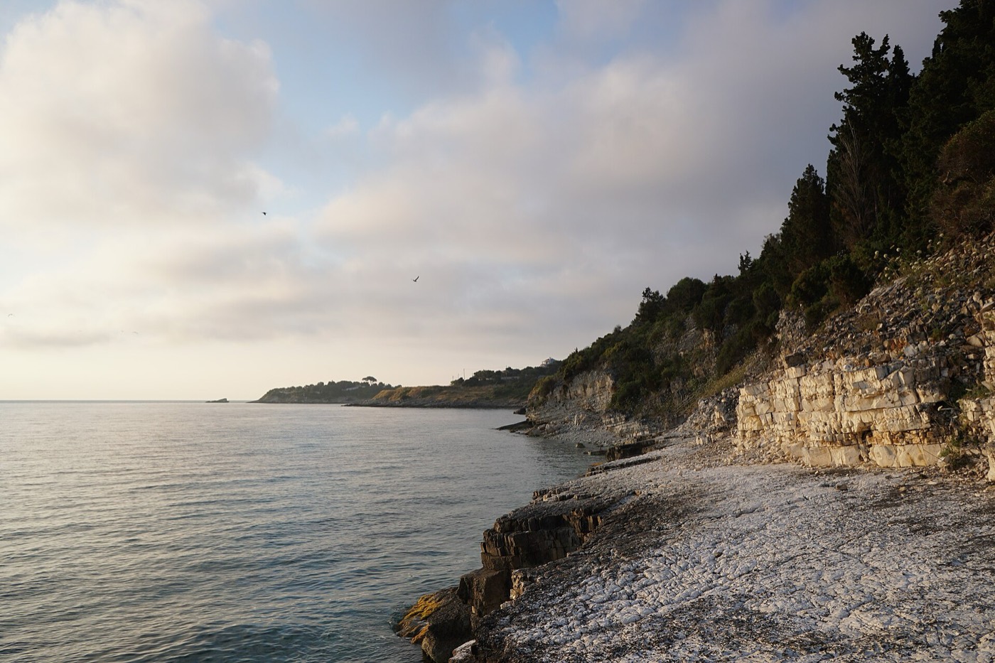 Paxos coastline